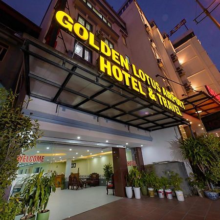 Golden Lotus Airport Hotel&Travel Thach Loi Buitenkant foto